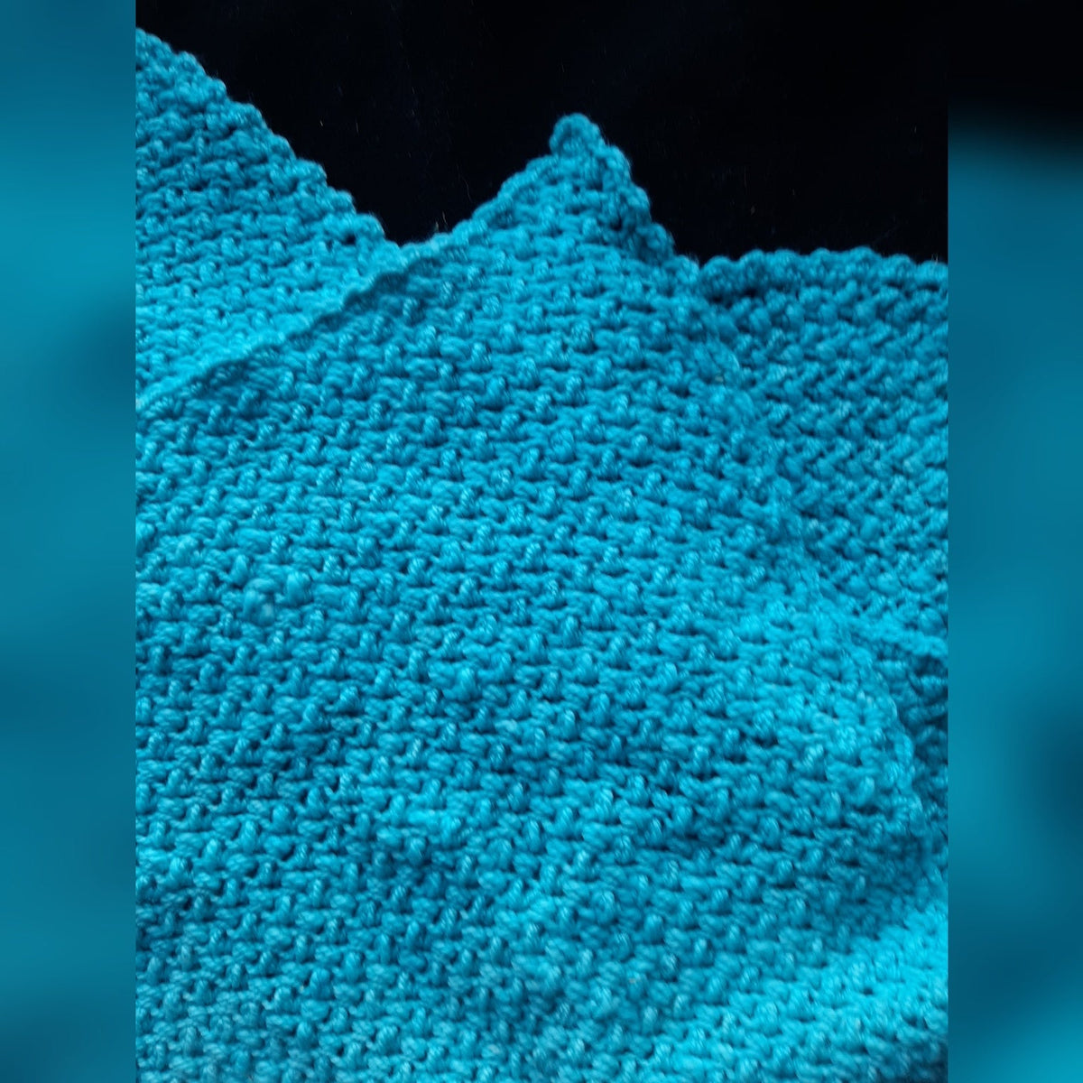 Dyed Baby Blanket