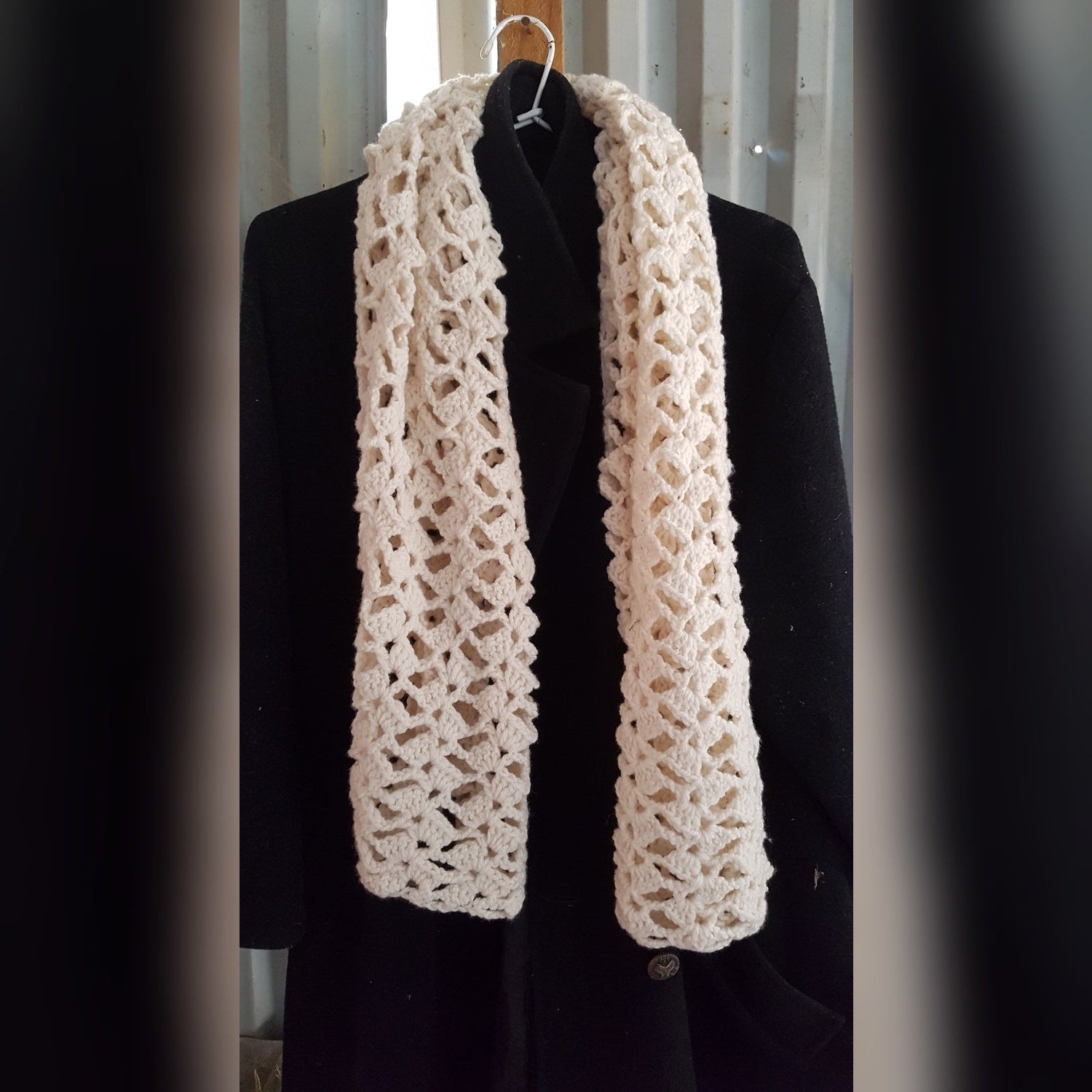 Lacy Stitch Scarf Wool2Wear™